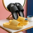 thumbnail image 3 of Summer Slides Slippers Platform Beach Sandals Unisex Slippers Quick Drying, 3 of 4