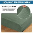 thumbnail image 4 of Super Stretch Stylish Cushions Covers/Furniture Cover Spandex Jacquard Small Checked Pattern Super Soft Slipcover Washable Individual, 4 of 8