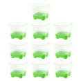 thumbnail image 3 of Macetas de vivero DYNWAVEMX 10 macetas transparentes con base de silicona, 3 of 7