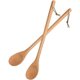thumbnail image 1 of 2 uds 33cm mango largo cuchara mezcladora multiusos cuchara de utensilios de cocina, cuchara de cocina de madera, 1 of 5