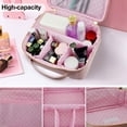 thumbnail image 4 of Bolsa de maquillaje portátil, bolsa de cosméticos de viaje de gran capacidad, bolsa de almacenamiento multifuncional, 4 of 5