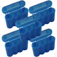 thumbnail image 1 of 5 AA/AAA / CR123A Bleu Battery Étuis de Rangement, 1 of 2