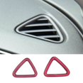 thumbnail image 1 of for Chevrolet Malibu 2016 - 2021 Paint Red Dashboard L&R Air Outlet Vent Decoration 2 pcs -, 1 of 4