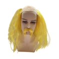 thumbnail image 2 of Accesorio de vestuario de peluca caldera y barba para el juego de rol de fiesta de Halloween Amarillo, 2 of 8