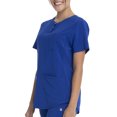 thumbnail image 4 of Scrubstar Women's Supreme Stretch Antimicrobial V-Neck Placket Scrub Top WM01T902, 4 of 8