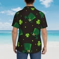 thumbnail image 6 of Disketp Hawaiian Shirts For Men,St. Patrick'S Day8 Print Mens Casual Short Sleeve Button Down Shirts Beach Shirt, 6 of 8