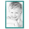 thumbnail image 2 of ArtToFrames 27" x 41" Turquoise Picture Frame, 27x41 inch Blue Wood Poster Frame (WOM-4588), 2 of 8