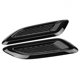 thumbnail image 3 of Ouitble Embellecedor de ala de Aire, Elemento de ventilación de capó Exterior, embellecedor de ala de Salida para Land Rover Range Rover Evoque 2012-2018 (Negro Completo), 3 of 5