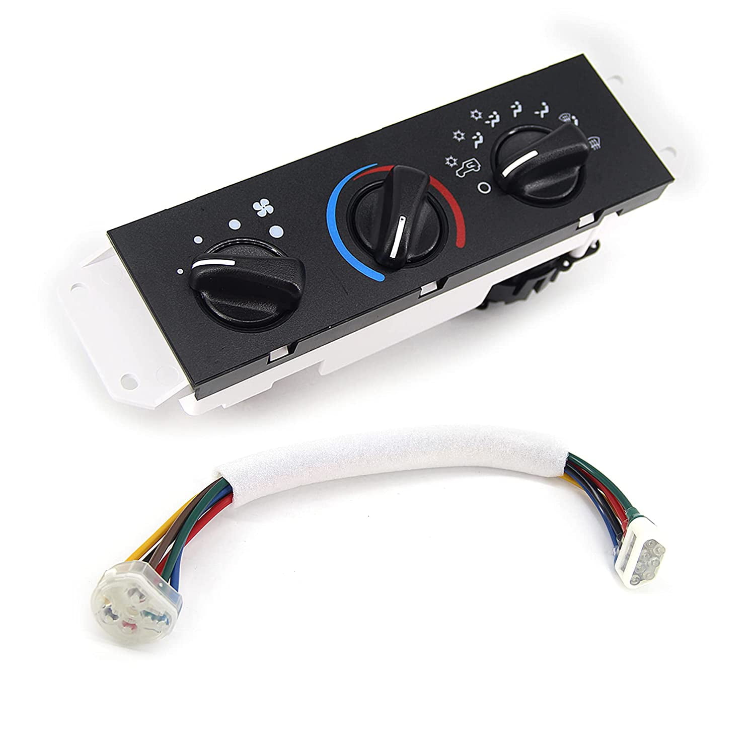 Car A/C Heater Control with Blower Motor Switch for Jeep Wrangler -  