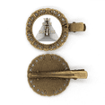 thumbnail image 1 of Broche Épingle à Cheveux Mode Art Déco Step Cycle Success Gate Barrette, 1 of 3
