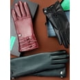 thumbnail image 2 of Zippered Wrist Long Gloves, 2 of 6