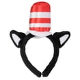 thumbnail image 1 of Diadema con forma de gato con sombrero de Dr. Seuss de Bioworld para adulto, 1 of 5