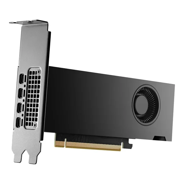 RTX 2000 16 Go GDDR6 PCI Express 4.0 Double Fente, Profil Bas 4X Mini DisplayPort, Prise en Charge 8K