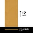 thumbnail image 2 of Dura-Gold Premium - 320 Grit Gold - Hook & Loop Backing Longboard Continuous Sandpaper Roll, 2-3/4" Wide, 12 Yards Long - For Auto & Woodworking Air File Long Board Sanders, Hand Sanding Blocks, 2 of 6