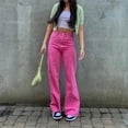thumbnail image 3 of Txlixc Jeans de primavera para mujeres Txlixc Pantalones casuales, 3 of 8