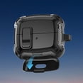 thumbnail image 3 of Étui de Protection en TPU pour Galaxy Buds 3 / Buds 3 Pro, Étui Rigide Antichoc Compatible avec Samsung Galaxy Buds 3 / Buds 3 Pro (Motif Fibre Bleue), 3 of 6
