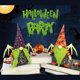 thumbnail image 2 of B Muñeco sin rostro de Halloween, gnomo de Halloween, gnomo luminoso, decoraciones enanas de felpa, 2 of 5
