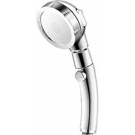 Shower Head With 3 Types Of Jets - Universal Shower Head With Shower Head - Water Saving - Detachable Hand Shower - High Pressure Hand Shower - Chrome