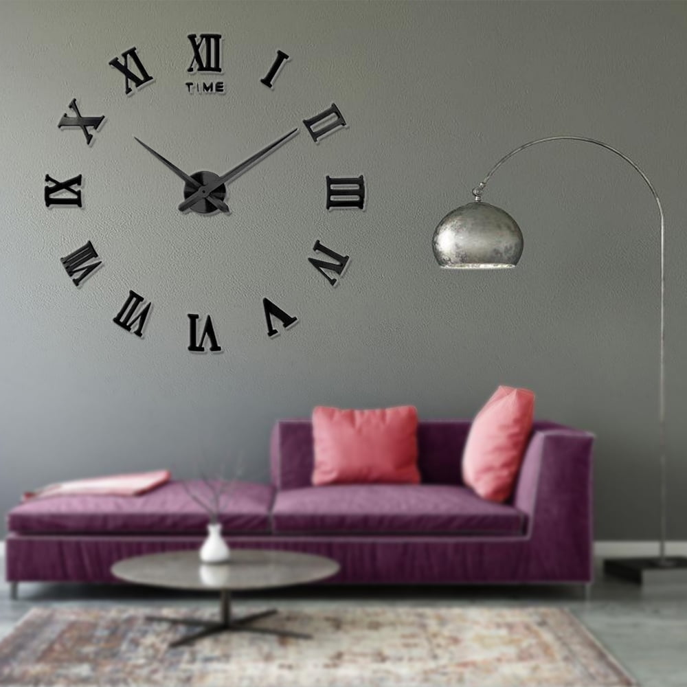 Wall Clock for Living Room Decor Large Modern Wall Clock for Blank Wall