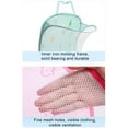 thumbnail image 6 of AZXY Hanging Laundry Hamper,Laundry Basket Collapsible,Mesh Dirty Clothes Storage Basket Tall Large,Foldable Dirty Clothes Hamper Pink, 6 of 9