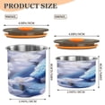 thumbnail image 3 of BZSMCE Food Storage Container 304 F Stainless Steel Containers Ffyy4_a_blue_snake_surrounded_by_white_flowers_with_dreamy_colo_8bb1a96d-6632-43fa-a0d3-8ee332cc22af Printing, 3 of 8