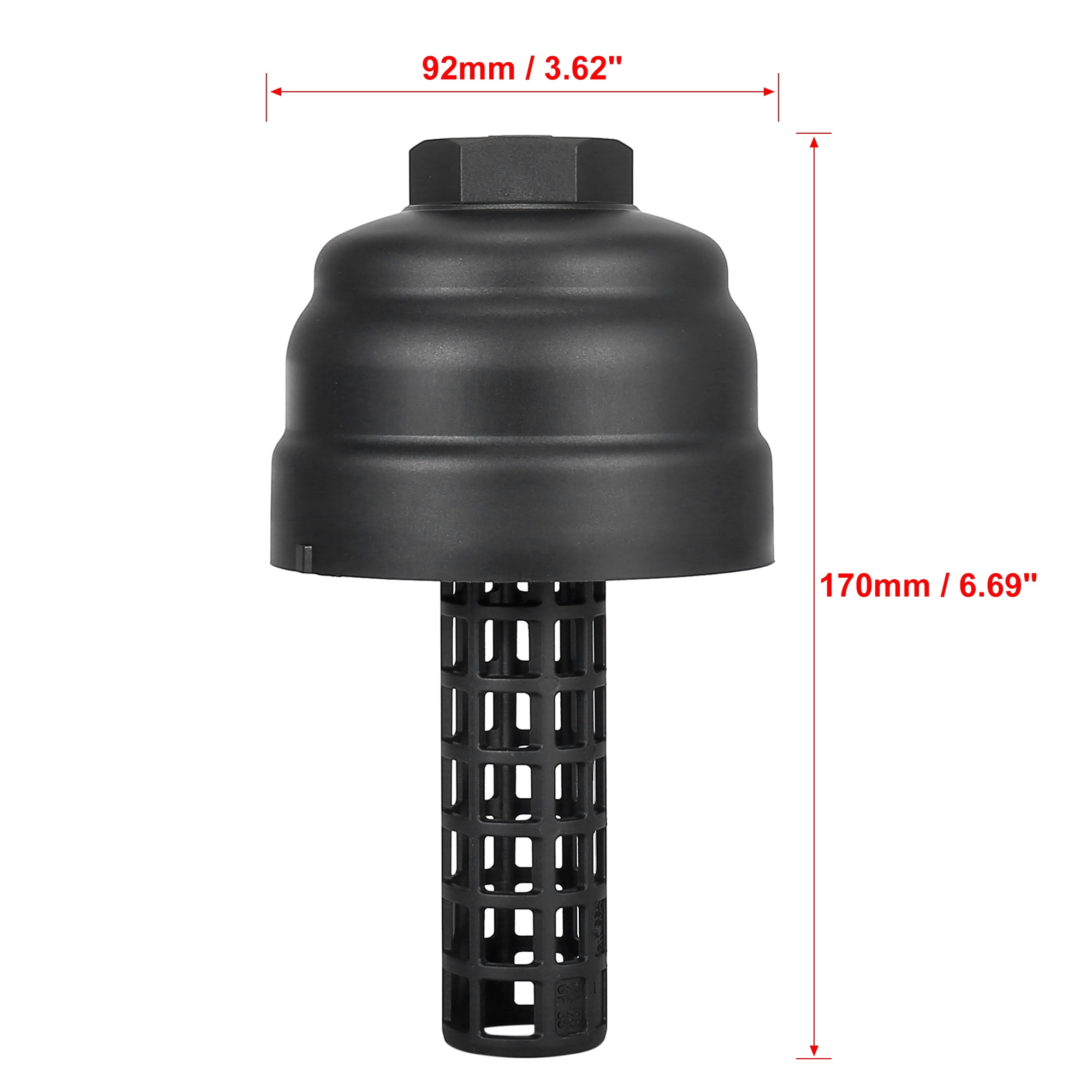 Car Oil Filter Cap Assembly Housing Replacement for Audi A4 A5 A6 Quattro Q5 Q7 S4 for VW Touareg 06E115433C