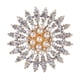 thumbnail image 4 of Broche elegante Yinane de cristal de imitación para mujer y boda, 4 of 8