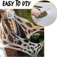 thumbnail image 1 of 1 Pce, Décorations d'Halloween Toiles d'Araignée Géantes, Filet de Bœuf Extensible Toile d'Araignée d'Halloween, Décorations d'Araignée Effrayantes pour Fête d'Halloween, Maison Hantée, Décorations d'Halloween, Décorations de Vacances, 1 of 4