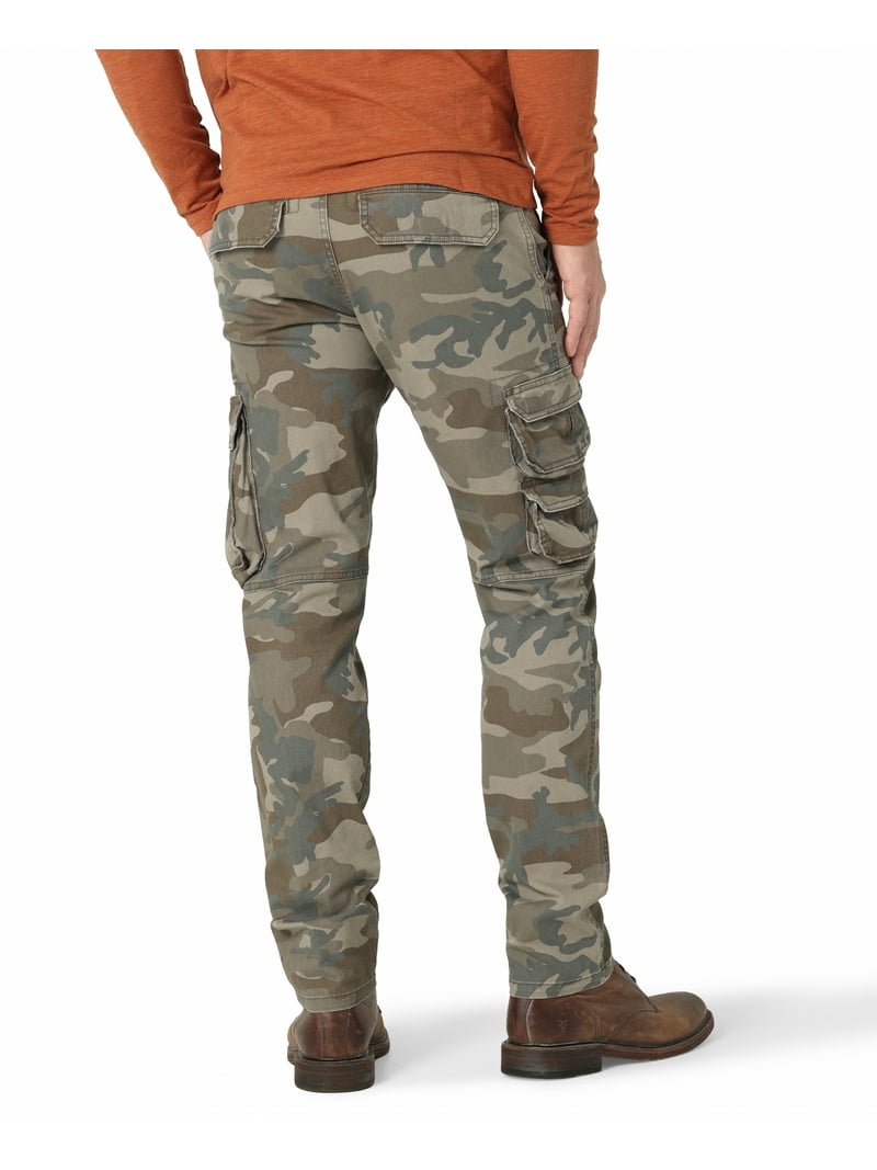 Wrangler® Men's Stretch Taper Leg Regular Fit Cargo Pant