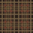 thumbnail image 1 of Ahgly Company Indoor Square Patterned Light Brown Area Rugs, 5' Square, 1 of 6