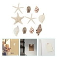 thumbnail image 6 of WASHWEPE Seashell Shaped Fridge Magnet 3D Ocean Theme 10Pcs 3.5X3.7X3.7In, 6 of 8