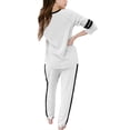 thumbnail image 2 of Auburet Girl's Sweatsuits Clothing Lounge Sets Athletic Sweatshirts and Sweatpants, 2 of 4