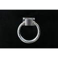 thumbnail image 2 of White Marble 7 piece Dining Set with Silver Stainless Steel Base, 2 of 4