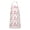 Pioneer Flower Floral-1, variant on Pioneer Flower Floral Print Pattern Apron for Women and Men, Cotton Linen Waterproof with Pockets, Adjustable, 33x27 Inch for Kitchen, Gardening, BBQ, Salon