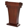 thumbnail image 4 of AdirOffice Support de Haut-Parleur en Bois de Cerisier avec Tiroir et Espace de Rangement, 4 of 11