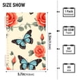 thumbnail image 3 of Butterflies with Red Rose Spiral Notebooks 60 Sheets 120 Pages A5 Journal Notepad 8.3x5.7 Inch Thick Adjustable College Ruled Paper, 3 of 8