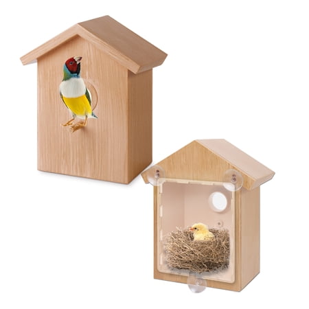 Bird Feeder Exquisite Outdoor Bird Nest Feeder With Suction Cup