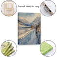 thumbnail image 3 of OWNSERIES Home Decor Train Travel Pattern Canvas Wall Art Paintings for Living Room - Canvas Framed Print Wall Artworks Ship From US Local Warehouse, 3 of 5