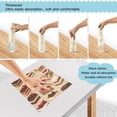 thumbnail image 3 of Yayeee 6 Pack Kitchen Dish Cloths Set for Washing Soft Drying Absorbent Microfiber Towels, Brown Cakes, 3 of 9