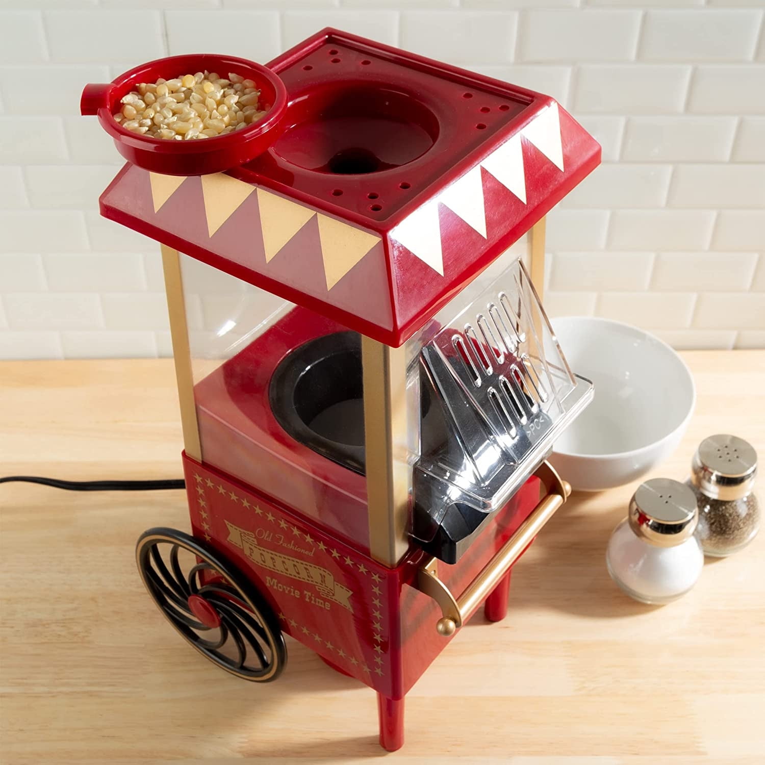 Old Fashioned Movie Time Popcorn Machine