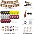 thumbnail image 2 of Finypa Magical Wizard Birthday Decorations with Wizards Glasses, 2 of 3