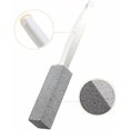 thumbnail image 4 of 2 Pack Toilet Cleaner Hard Water Build up Remover with Ergonomic Handle, Pumice Stone Cleanning Tool Stain Hard Water Ring Cleaner for Toilet, Pool, Bathroom, Sink Long Handle, 4 of 7