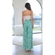 thumbnail image 5 of Pantalones Anchos de Pierna para Mujer, Pantalones Palazzo Florales Fluidos para Mujer, Pantalones Casuales de Verano de Cintura Alta. Impresión Verde XXL, 5 of 8