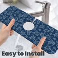 thumbnail image 6 of Sikiie Sea Turtle Splash Guard for Sink Faucet-1 PC Super Absorbent Fast Drying Mat Sink Gadgets-Splash Guard for Kitchen, Sink Mat, 6 of 7
