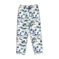 thumbnail image 4 of Xecao Hawaii Palms Women's Straight Lounge Pajama Pants: The Epitome of Relaxed Sleepwear, 4 of 9