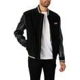 thumbnail image 2 of HUGO Laars Varsity-Style Bomber Jackets, Black, 2 of 9