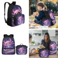 thumbnail image 2 of KUIFORTI Pink Axolotl Bookbag with Lunch Box, 4Pcs Kids Backpack Set for Elementary School Students, Lightweight Boys Girls School Bag with Pencil Pouch Water Bottle Sleeve Back to School Supplies, 2 of 7