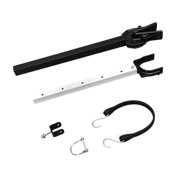 Dualoai Boat Adjustable Transom Saver Heavy Duty Easy to Install Premium Speedboat 23 to Black