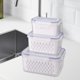 thumbnail image 1 of Caja de almacenamiento para conservación de alimentos en el frigorífico, caja de almacenamiento para frutas y verduras, organizador multiusos para el Como se describe, 1 of 10