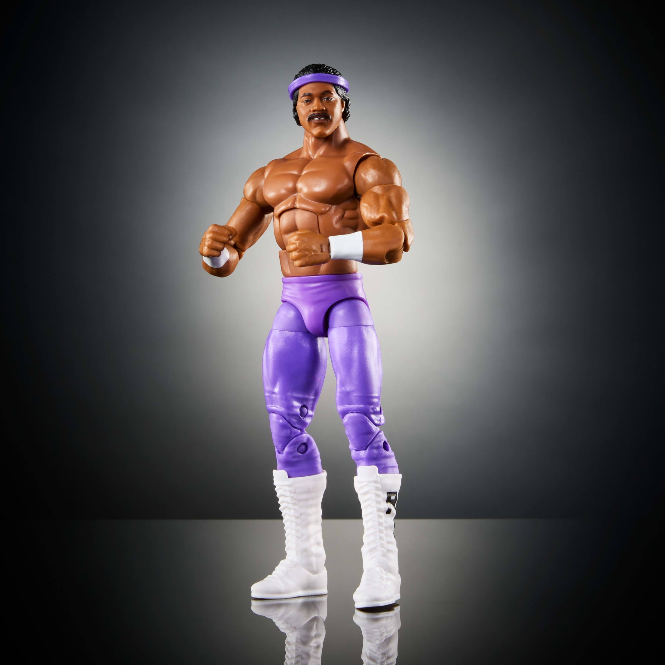 WWE Elite Ron SImmons Action Figure, Greatest Hits 6-inch Collectible with Articulation & Accessories
